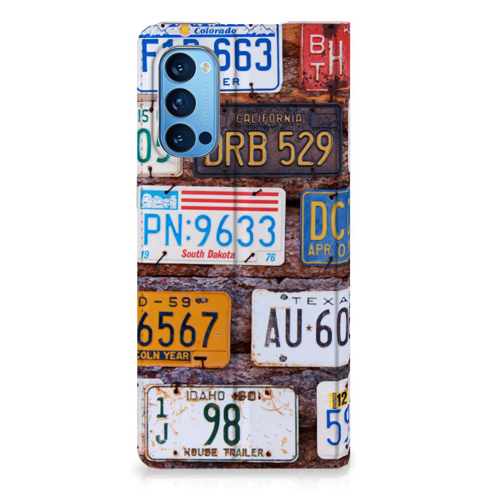 OPPO Reno4 Pro 5G Stand Case Kentekenplaten - B2C Telecom