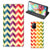 Samsung Galaxy A71 Hoesje met Magneet Zigzag Multi Color