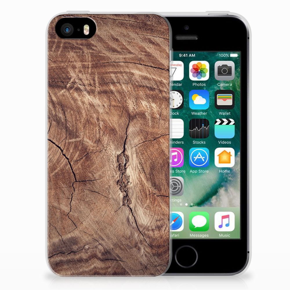 Apple iPhone SE | 5S Bumper Hoesje Tree Trunk