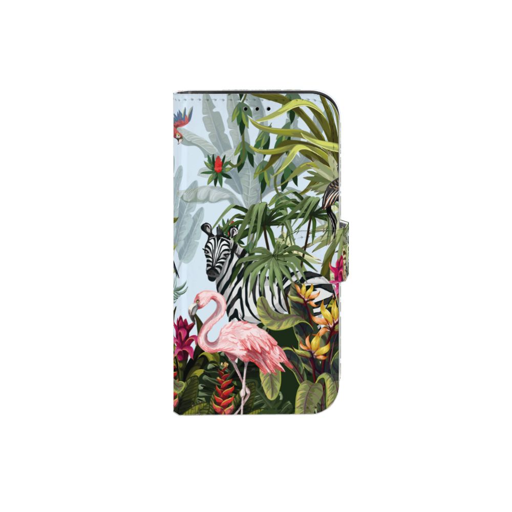 Telefoonhoesje met Pasjes voor iPhone 13 Pro Jungle