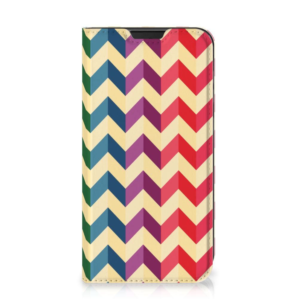 Samsung Galaxy Xcover 5 Hoesje met Magneet Zigzag Multi Color - B2C Telecom