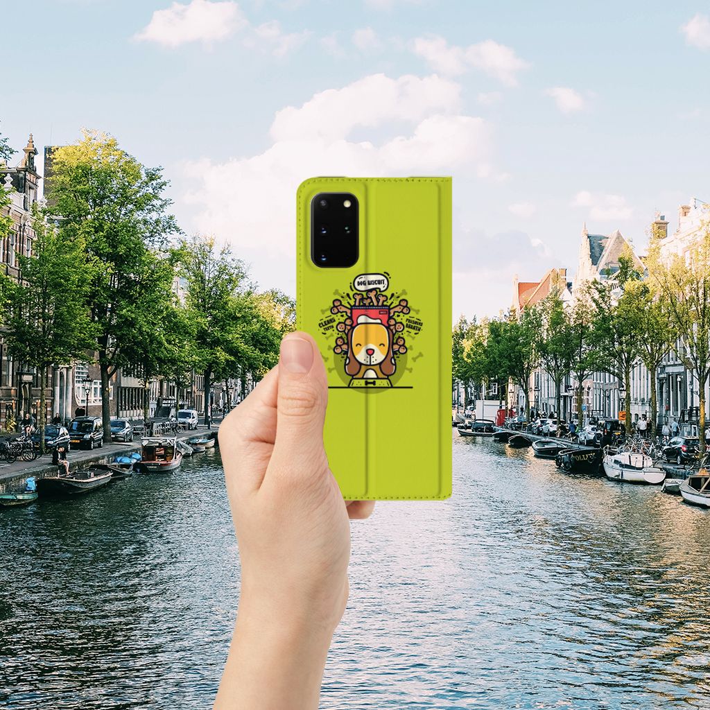 Samsung Galaxy S20 Plus Magnet Case Doggy Biscuit - B2C Telecom