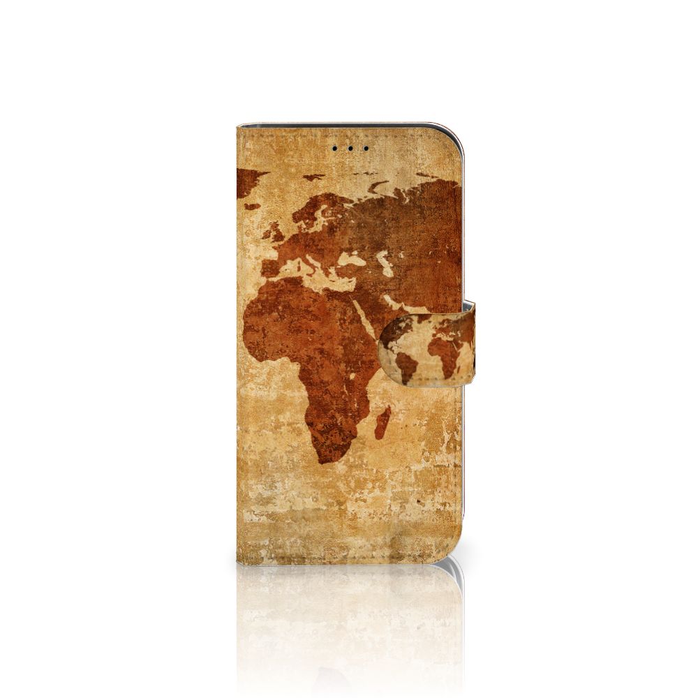 iPhone 13 Pro Flip Cover Wereldkaart