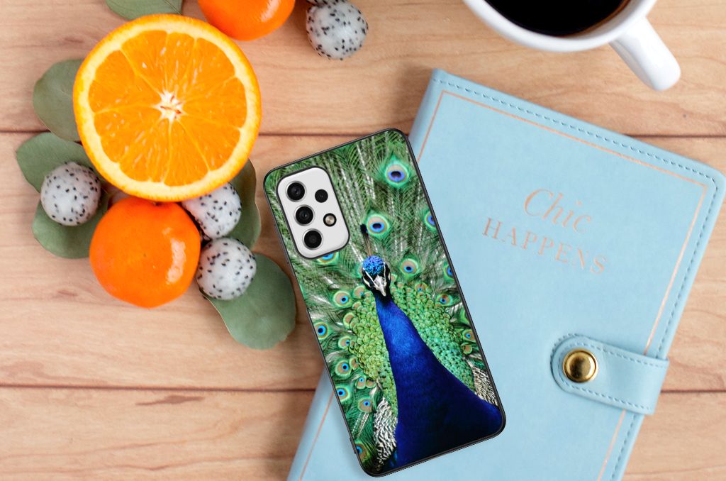 Samsung Galaxy A23 Dierenprint Telefoonhoesje Pauw B2C Telecom