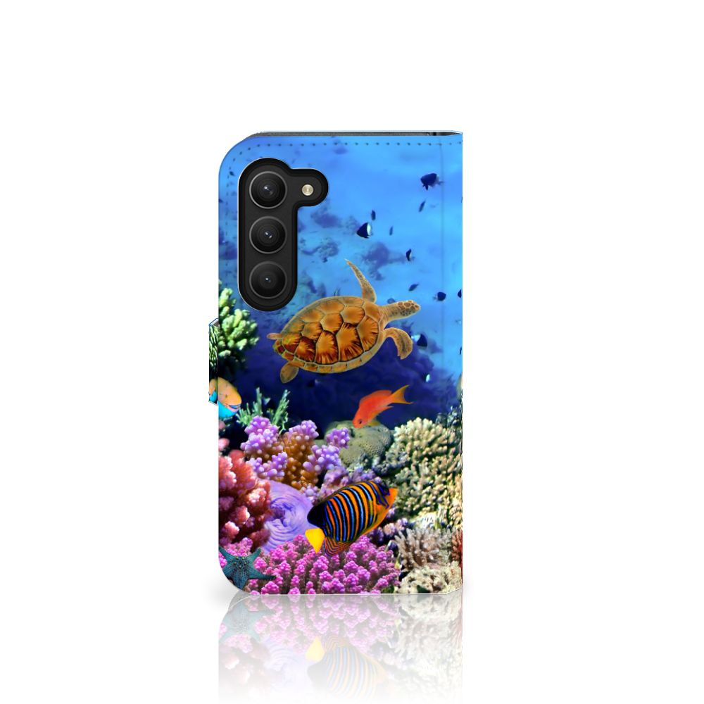 Samsung Galaxy S23 Telefoonhoesje met Pasjes Vissen