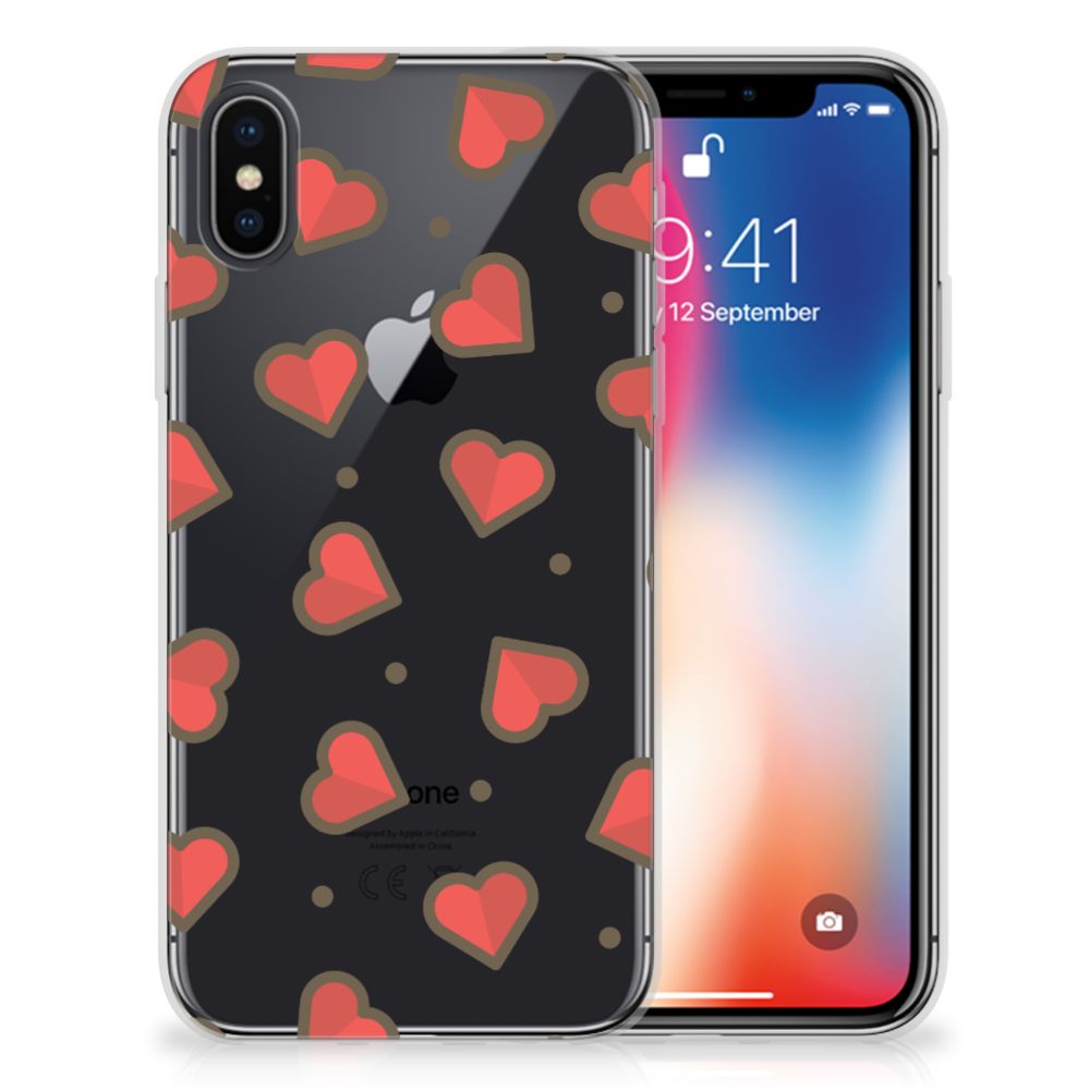 Apple iPhone X | Xs TPU bumper Hearts