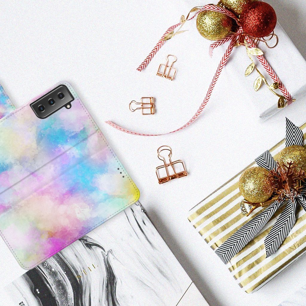 Hoesje Samsung Galaxy S21 Plus Watercolor Light