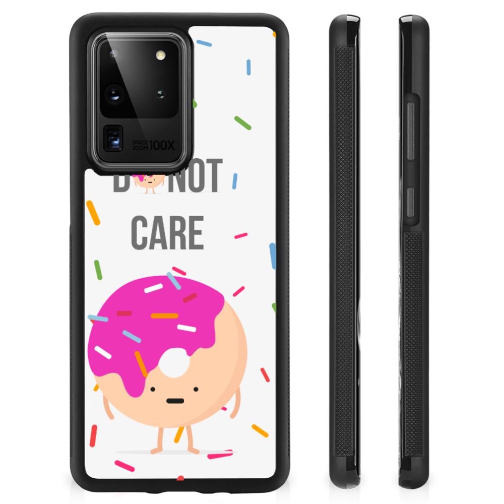 Samsung Galaxy S20 Ultra Silicone Case Donut Roze B2C Telecom