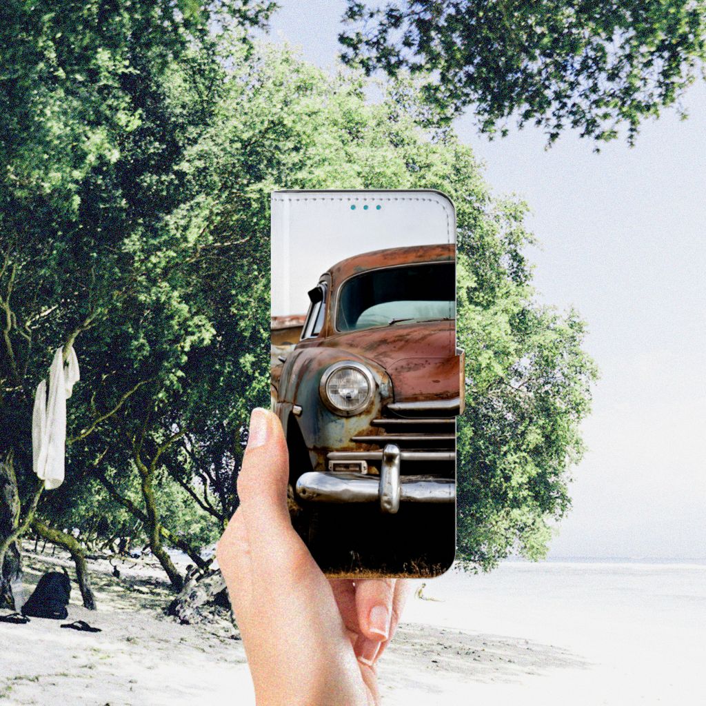 Samsung Galaxy A73 5G Telefoonhoesje met foto Vintage Auto