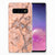 Samsung Galaxy S10 TPU Siliconen Hoesje Marmer Oranje