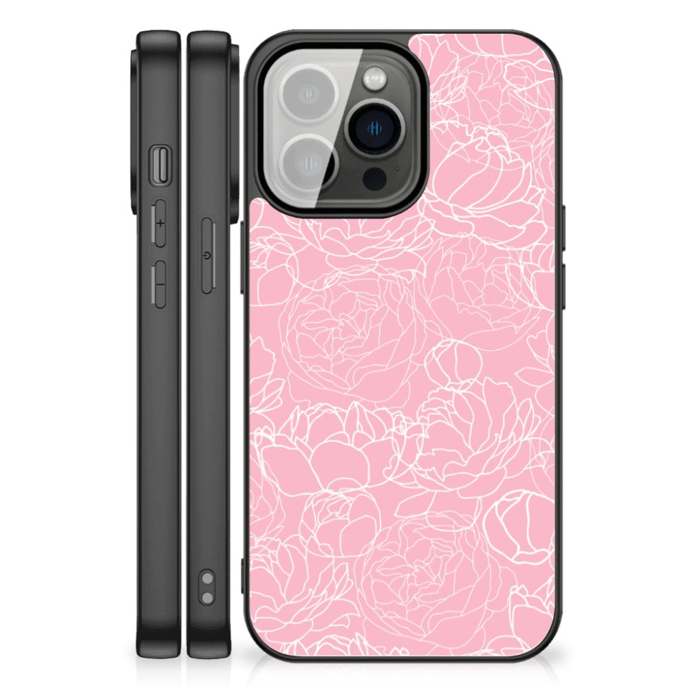 iPhone 13 Pro Max Bloemen Hoesje White Flowers B2C Telecom