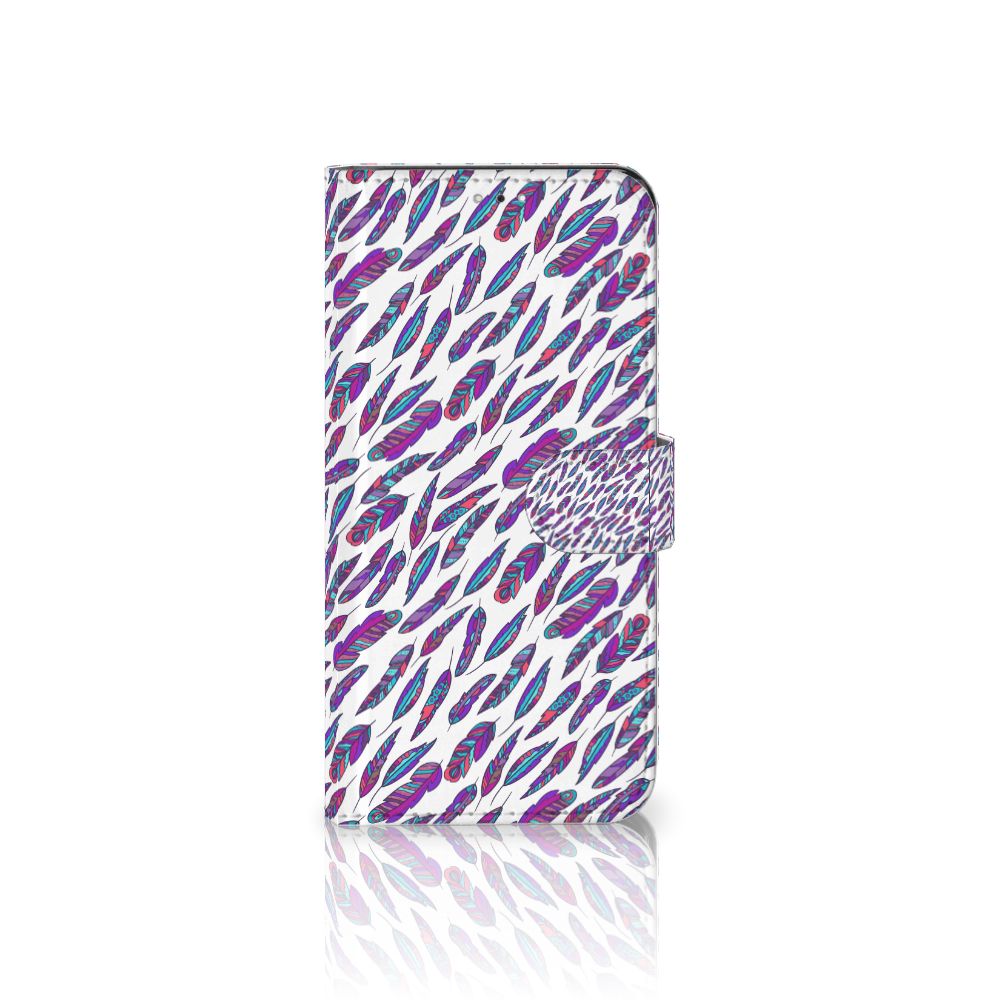 Samsung Galaxy A33 5G Telefoon Hoesje Feathers Color