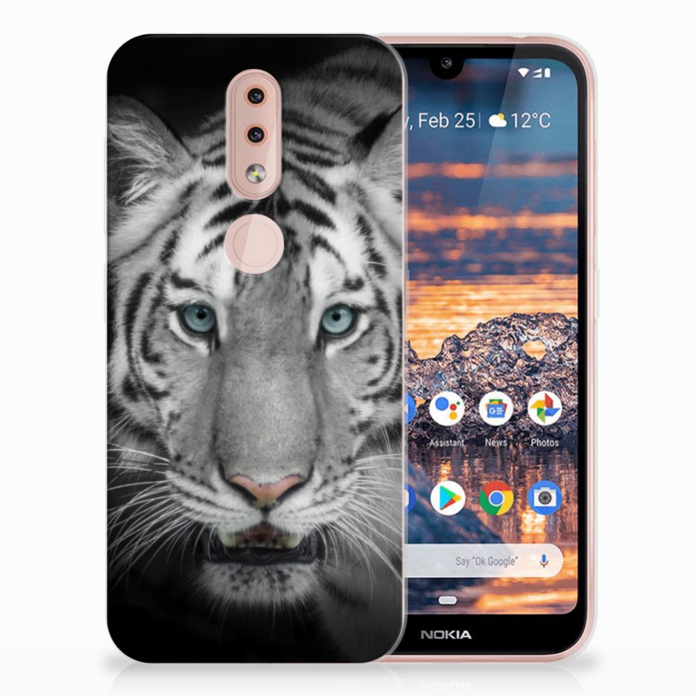 Nokia 4.2 TPU Hoesje Tijger