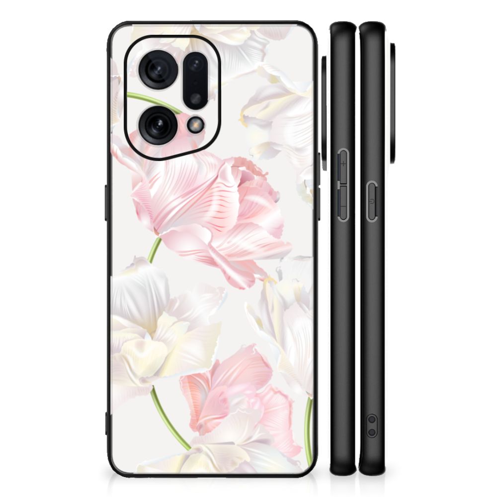 OPPO Find X5 Bloemen Hoesje Lovely Flowers B2C Telecom