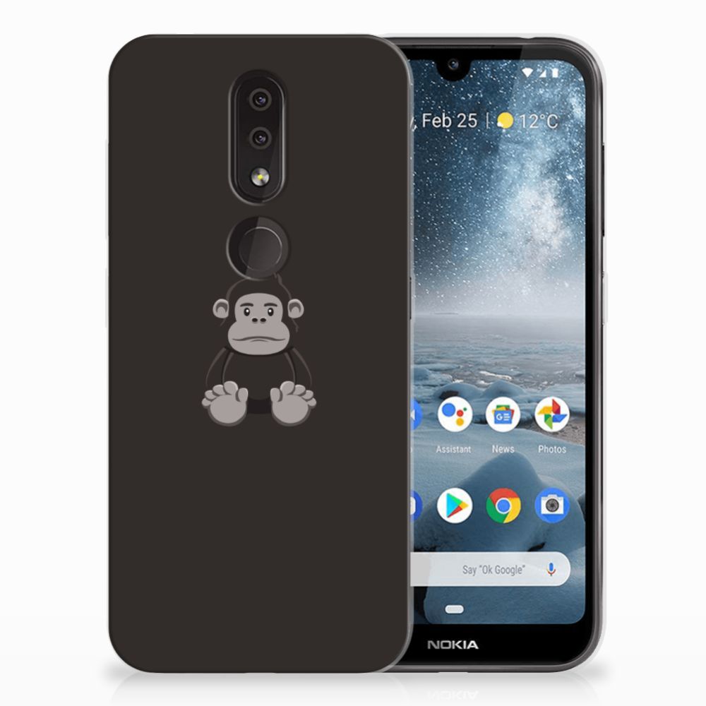 Nokia 4.2 Telefoonhoesje met Naam Gorilla