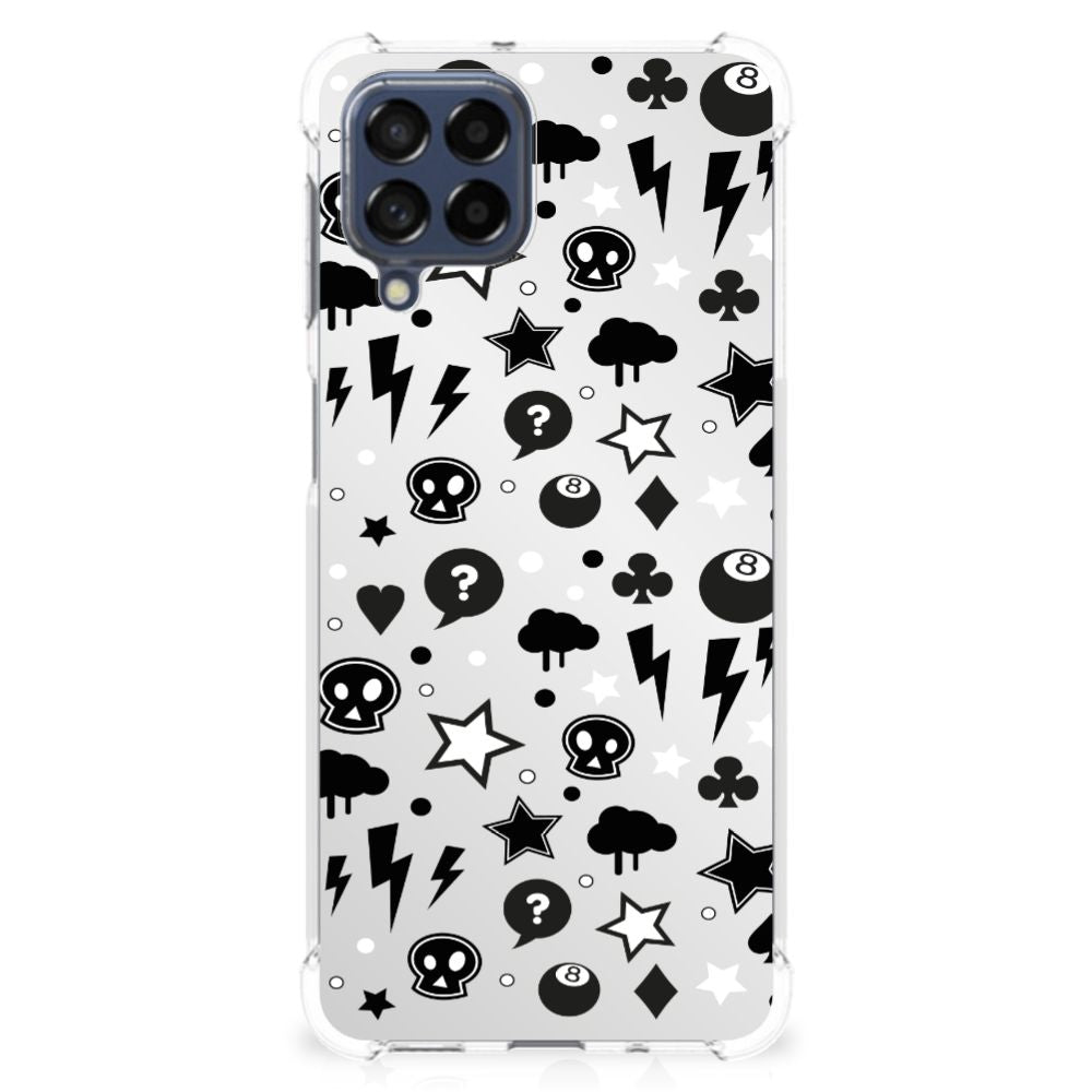 Extreme Case Samsung Galaxy M53 Silver Punk