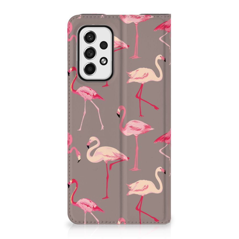 Samsung Galaxy A73 Hoesje maken Flamingo - B2C Telecom