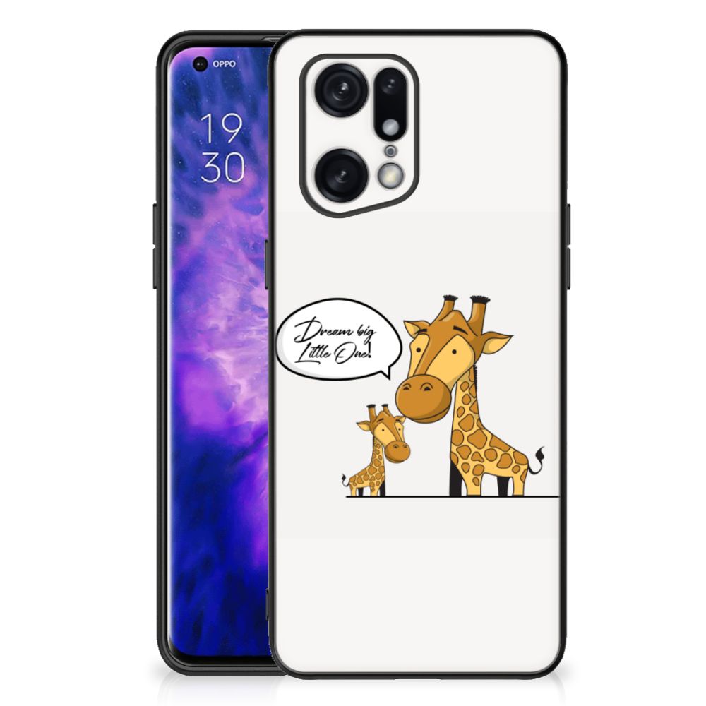 OPPO Find X5 Pro Hoesje Giraffe