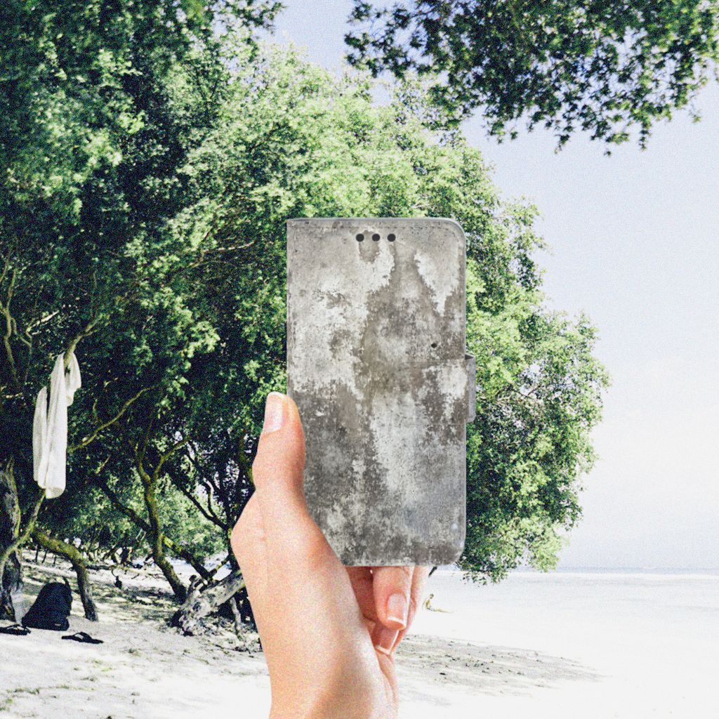 Microsoft Lumia 650 Bookcase Beton Print
