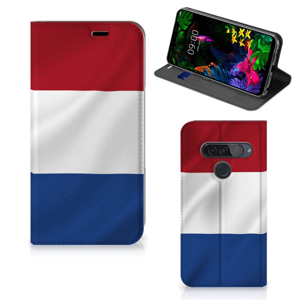 LG G8s Thinq Standcase Nederlandse Vlag