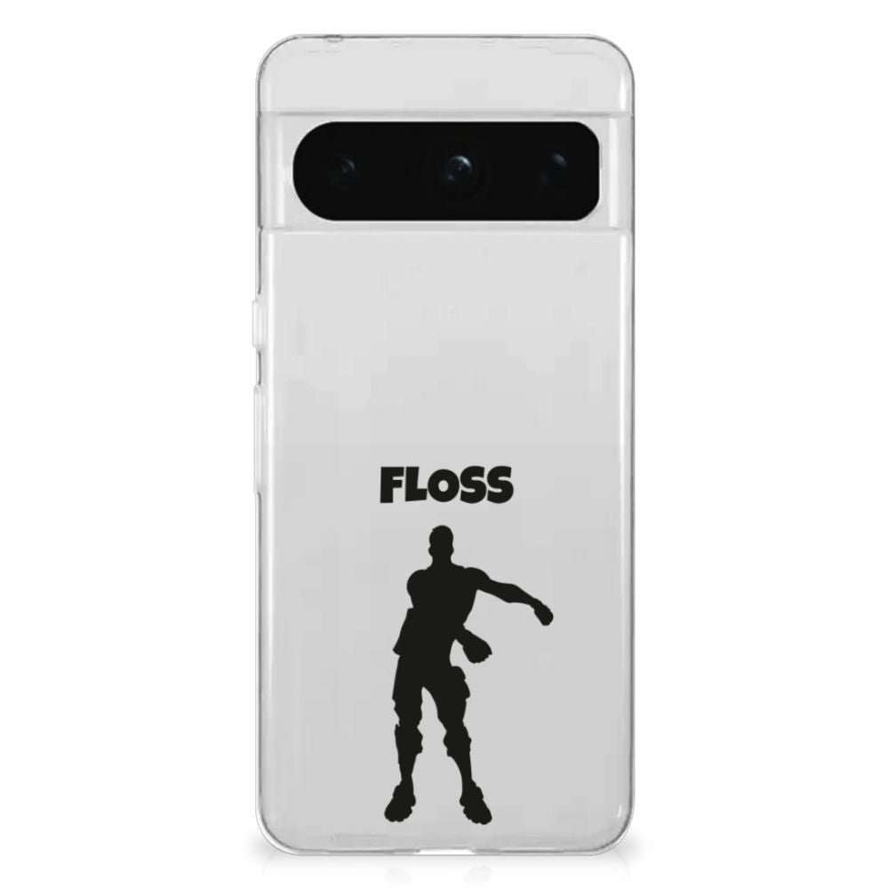 Google Pixel 8 Pro Telefoonhoesje met Naam Floss