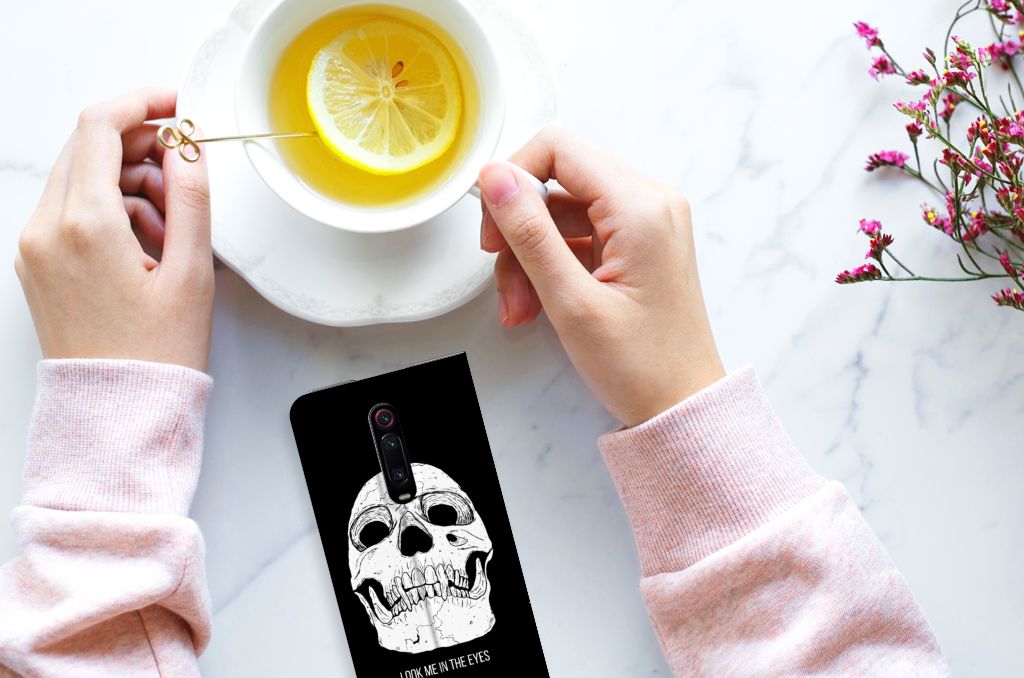 Mobiel BookCase Xiaomi Redmi K20 Pro Skull Eyes - B2C Telecom
