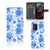 Hoesje voor Nokia XR21 Flowers Blue