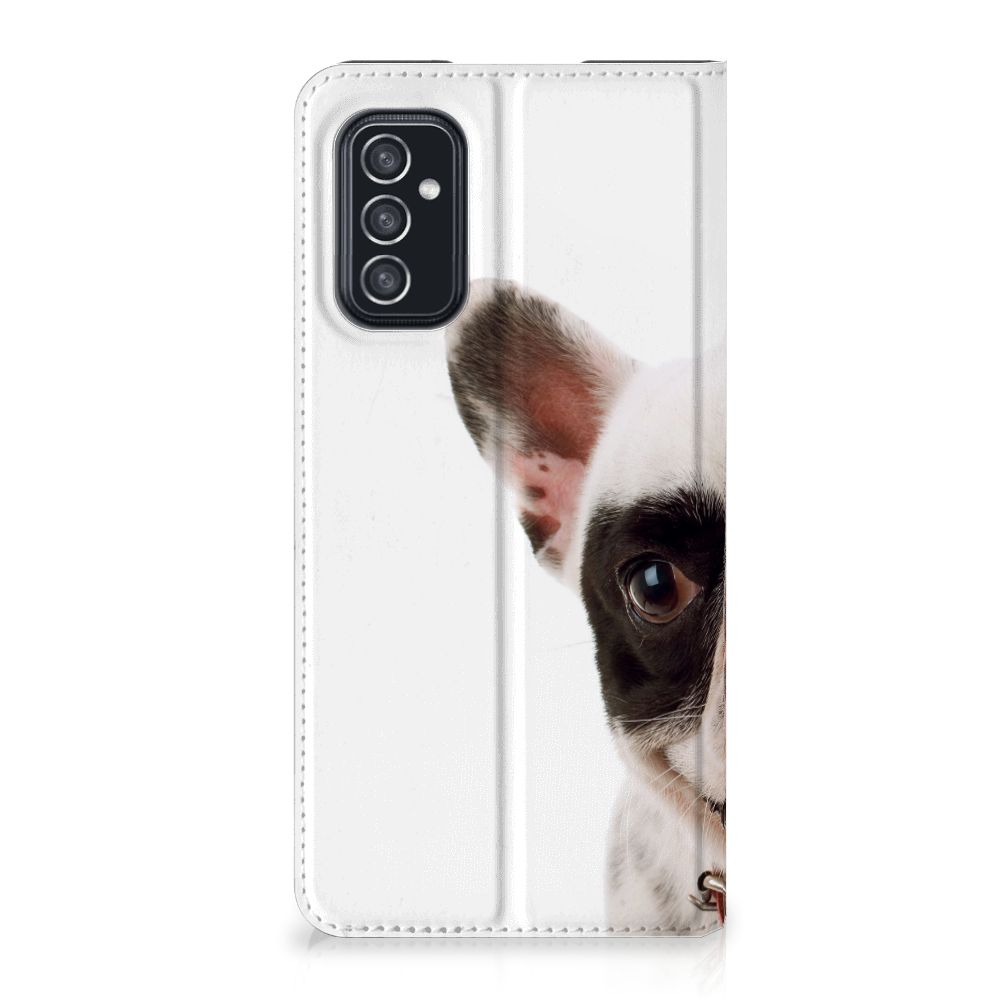 Samsung Galaxy M52 Hoesje maken Franse Bulldog - B2C Telecom