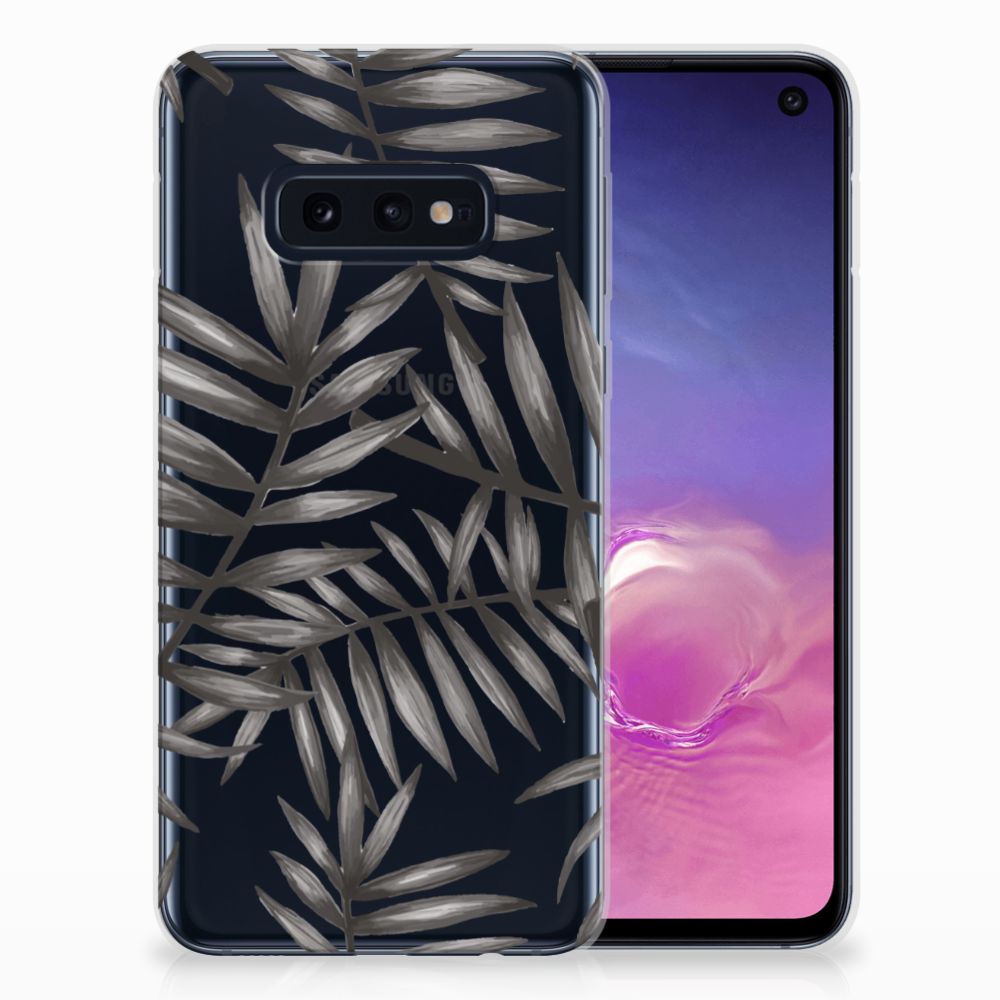 Samsung Galaxy S10e TPU Case Leaves Grey