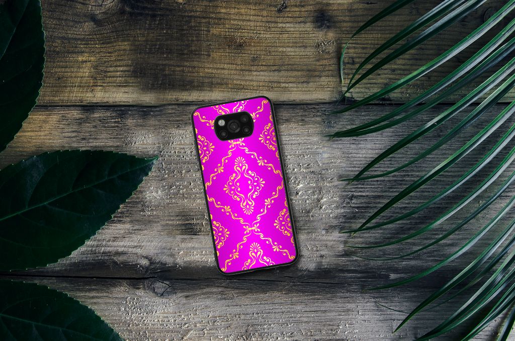 Back Cover Xiaomi Poco X3 | X3 Pro Barok Roze B2C Telecom