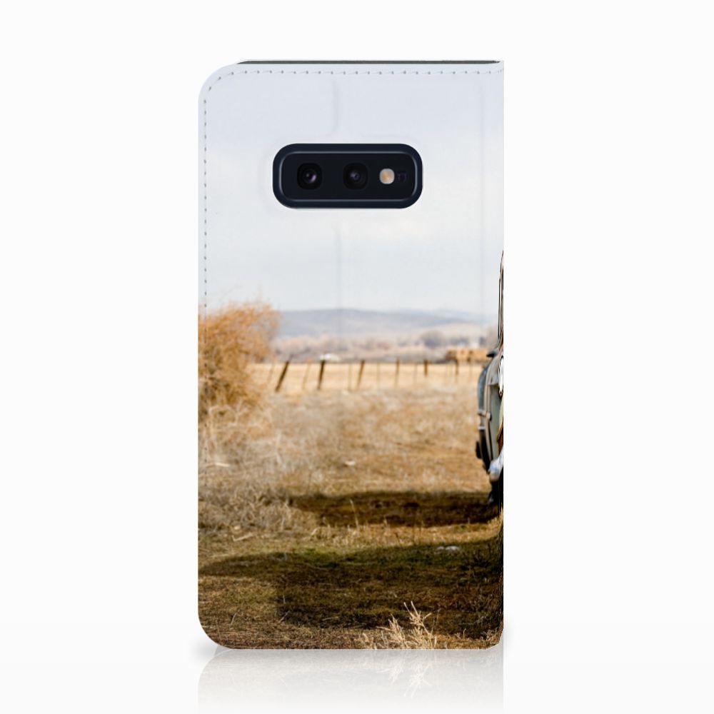 Samsung Galaxy S10e Stand Case Vintage Auto
