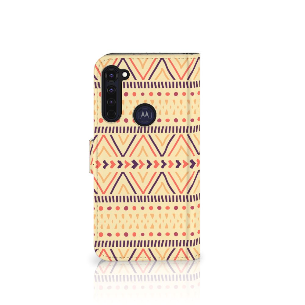 Motorola Moto G Pro Telefoon Hoesje Aztec Yellow