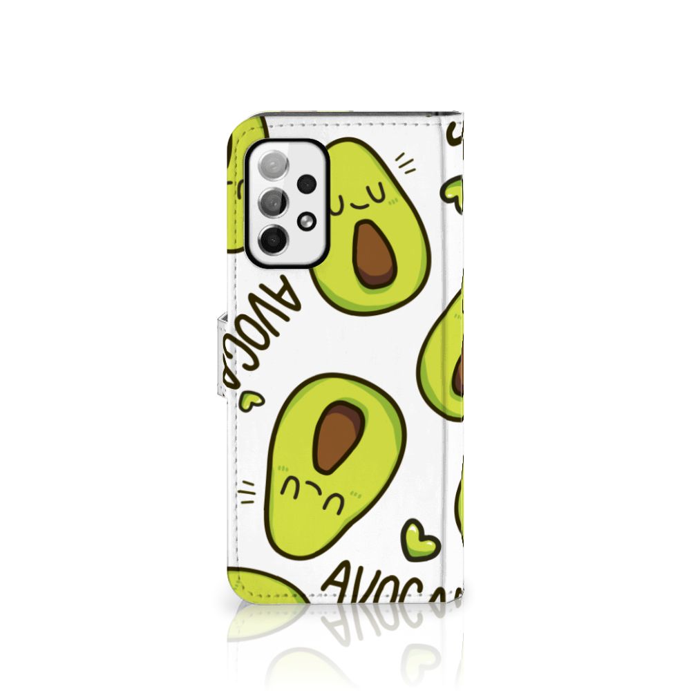 Samsung Galaxy A73 5G Leuk Hoesje Avocado Singing