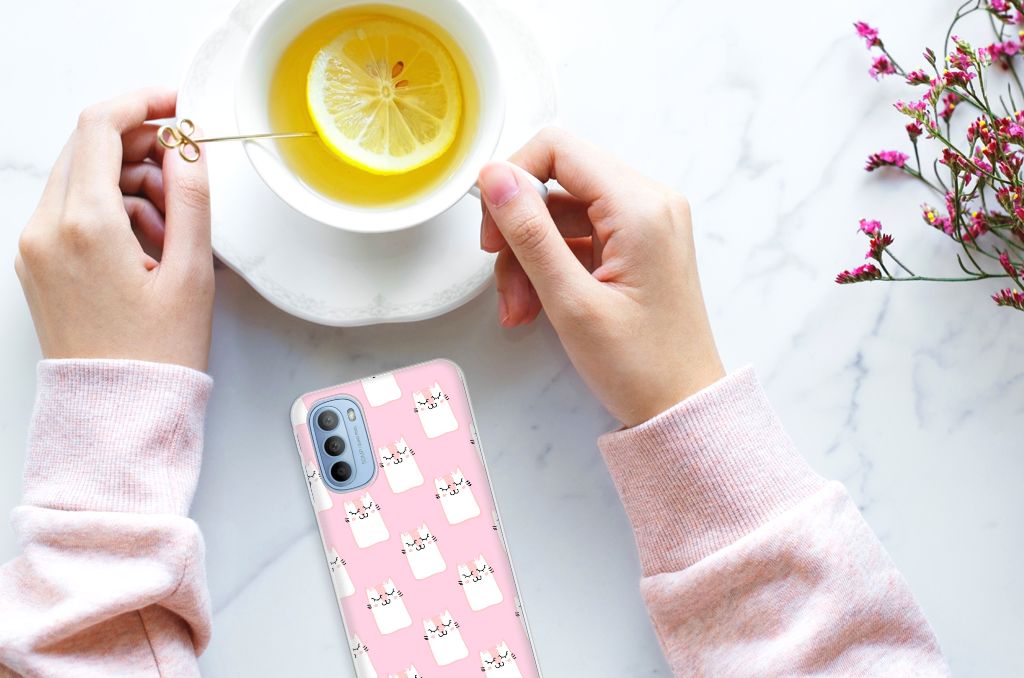 Motorola Moto G31 | G41 TPU Hoesje Sleeping Cats B2C Telecom