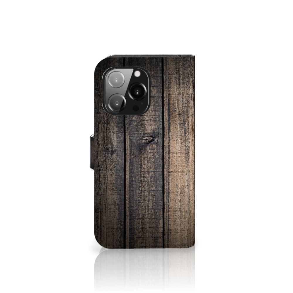 iPhone 13 Pro Book Style Case Steigerhout