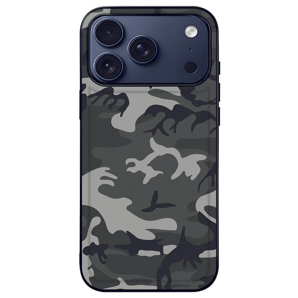 Apple iPhone 17 Pro Max Backcover Hoesje Army Light camo achterkant