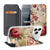 Apple iPhone 17 Pro Max Bloemen Smart Cover bloemenmotief kunstleer aanzicht