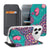 Apple iPhone 18 Pro Max Cirkels en Vlinders book case vlinders cirkels kleurrijk design