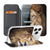 Smart Cover Hoesje Apple iPhone 17 Pro Max Leeuw design boekcase aanzicht