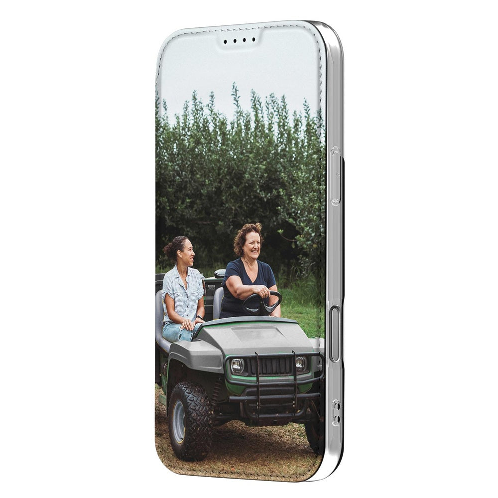 iPhone 17 Pro Max Slim Stand Case Hoesje Maken met Foto Compact Uniek zijkant