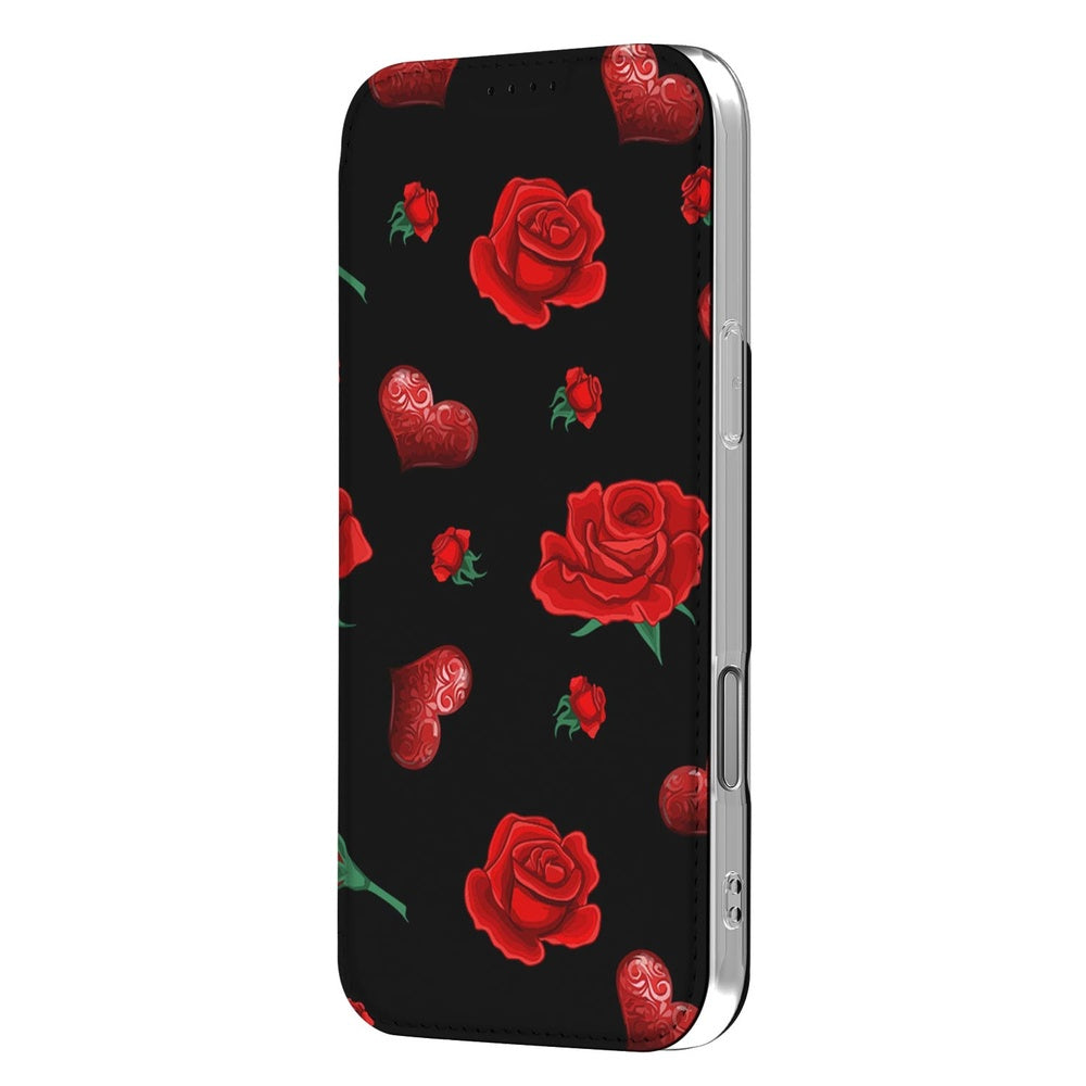 Smart Cover Hoesje Apple iPhone 18 Pro Max Valentine zijaanzicht