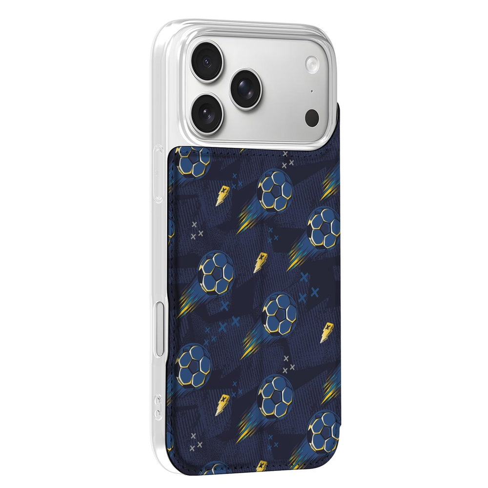 iPhone 17 Pro Max Book Cover Voetbal achteraanzicht