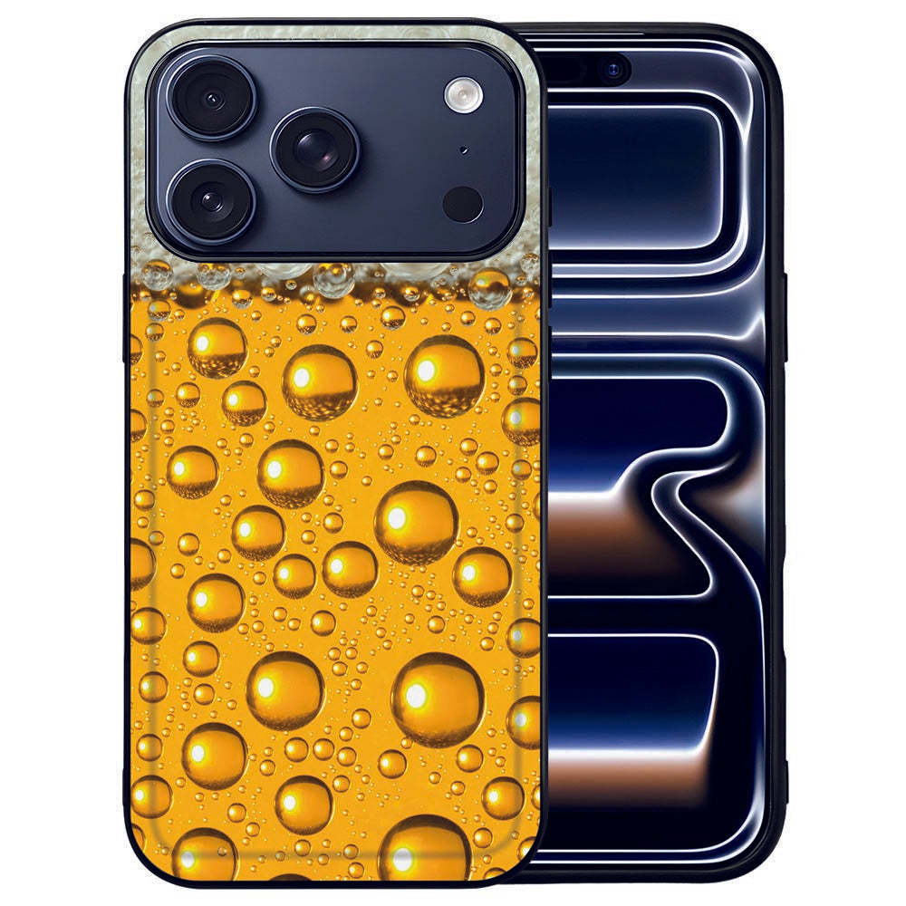 Apple iPhone 17 Pro Tpu Hoesje Bier designbier voorkant