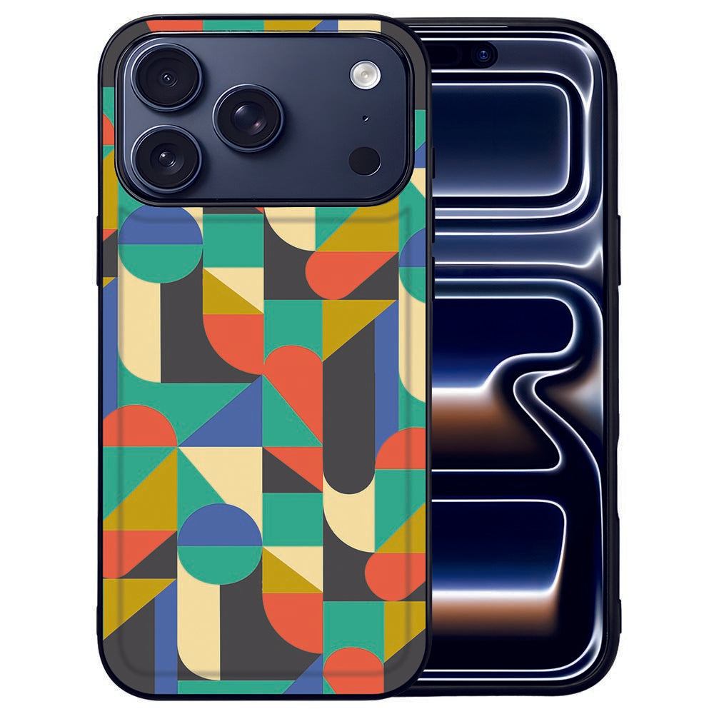 Apple iPhone 17 Pro Telefoonhoesje Funky Retro achterkant