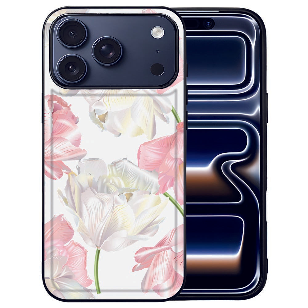 Apple iPhone 17 Pro Beschermhoes Lovely Flowers bloemen ontwerp voorkant