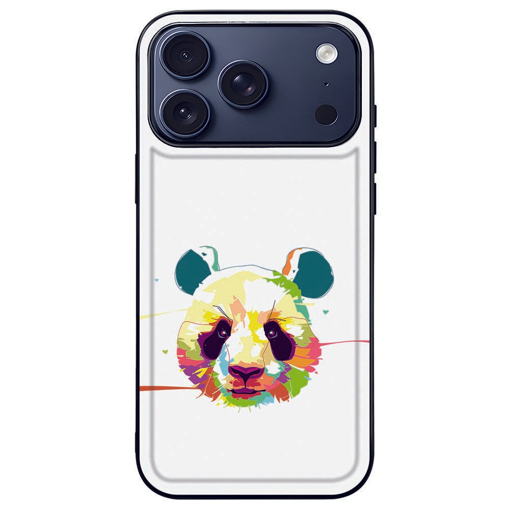 Panda Color Back Cover iPhone 17 Pro panda design achterkant