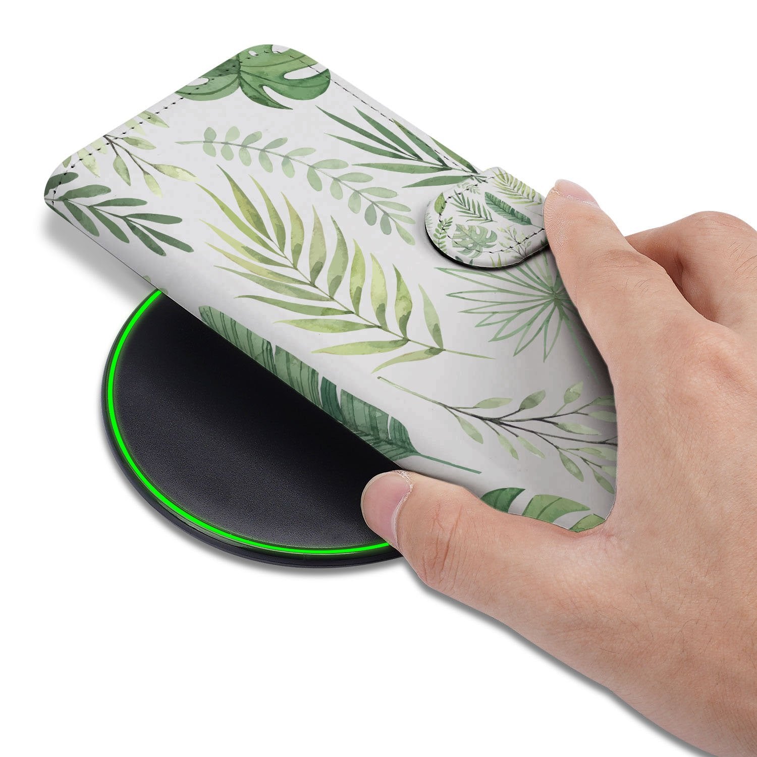 Leaves Hoesje Apple iPhone 17 Pro | Book Case