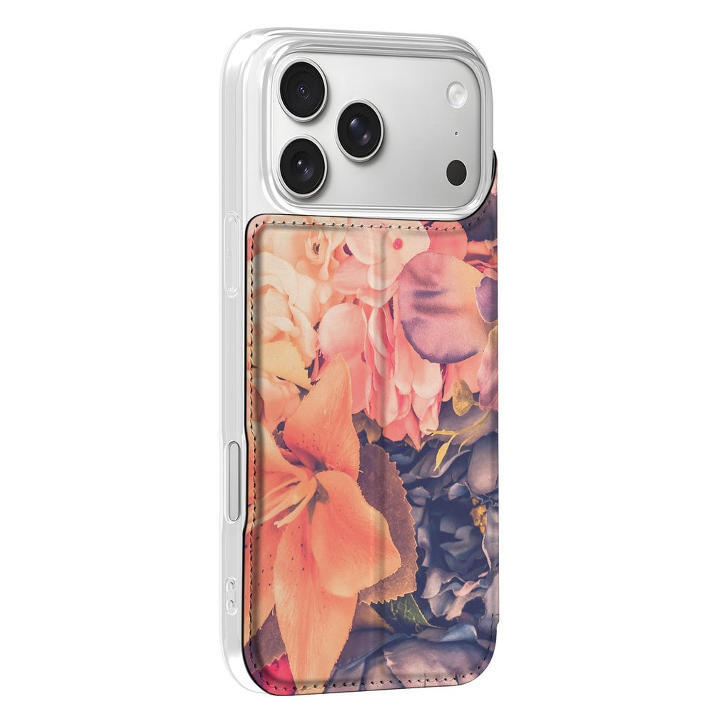 iPhone 17 Pro Smart Cover Hoesje Bosje Bloemen Bosje Bloemen zijkant
