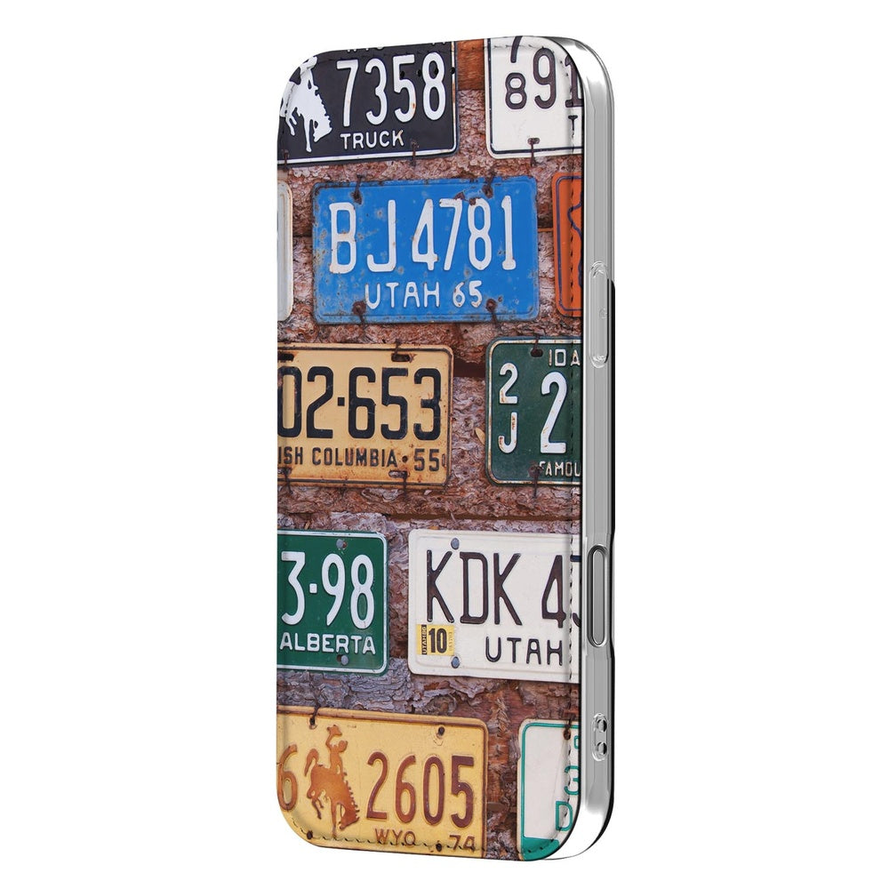 iPhone 17 Pro Telefoonhoesje Kentekenplaten design aanzicht