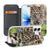Apple iPhone 17 Standcase Hoesje Baby Luipaard design afbeelding vooraanzicht